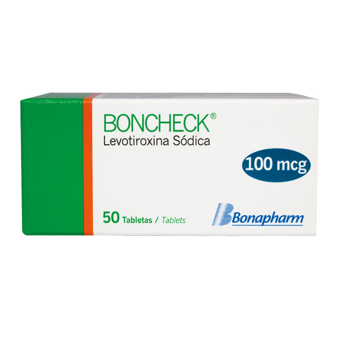 Boncheck 100Mcg Levotiroxina X Tableta