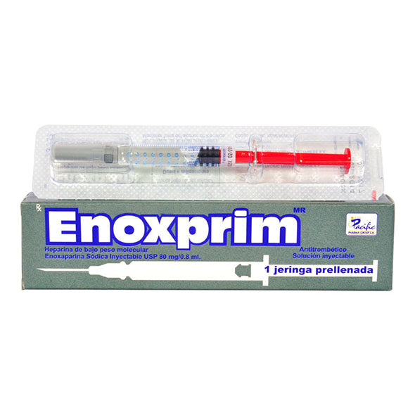 Enoxprim 80Mg X 1 Jga Prellenada Enoxaparina