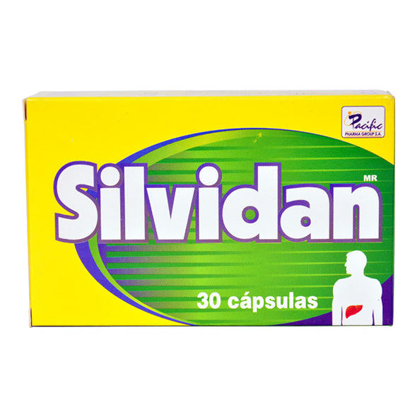 Silvidan Silimarina 70Mg Y Vitaminas Del Complejo B X Capsula