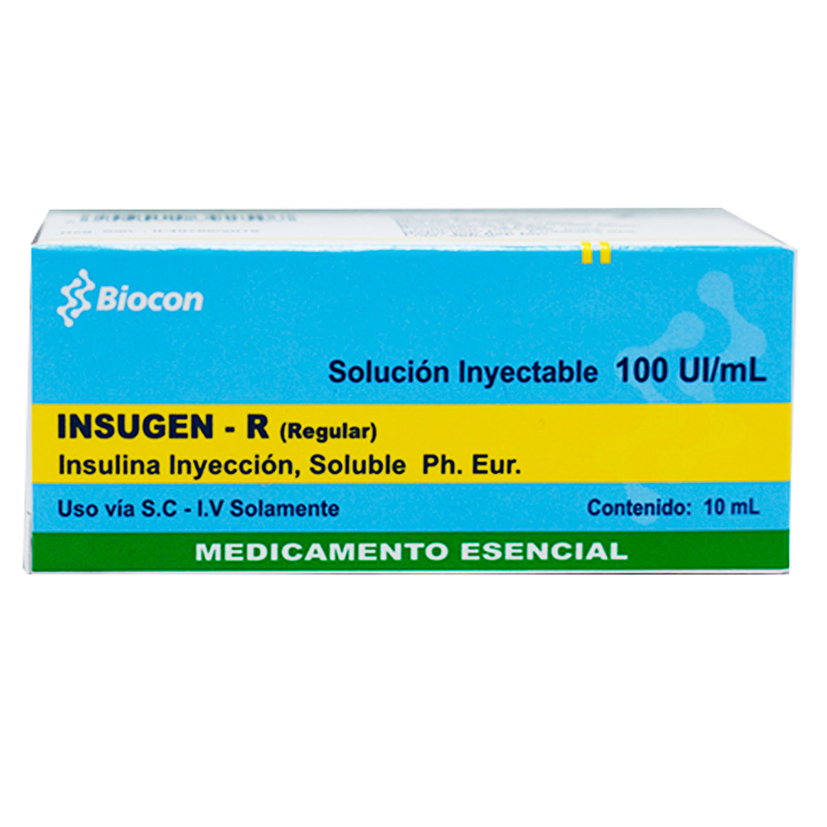 Insugen R Insulina Humana Rapida 100Ui X Ampolla— Farmacorp