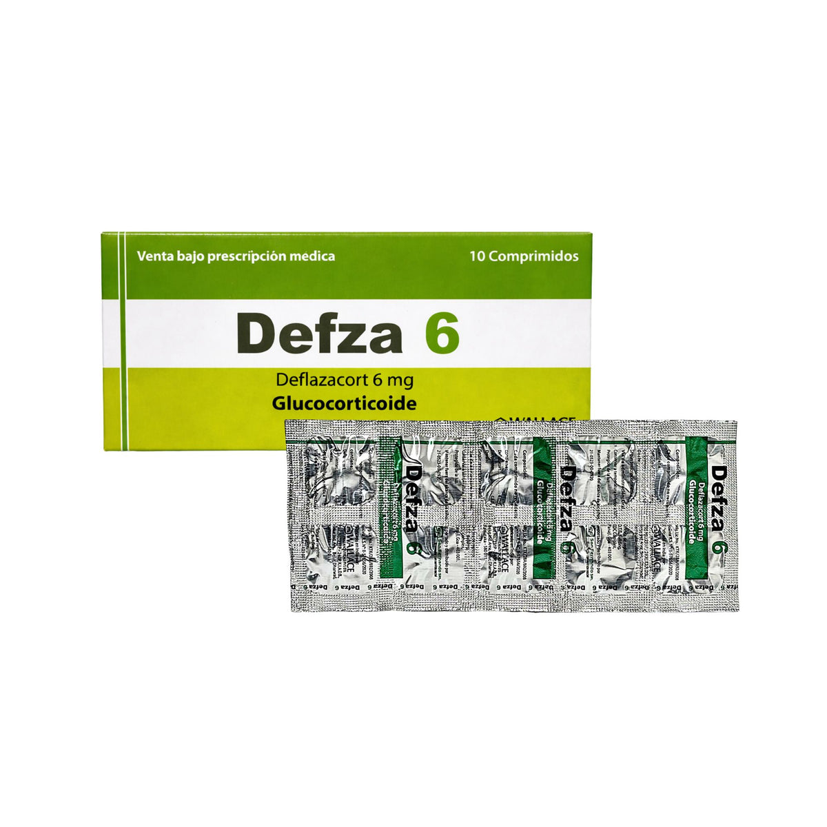 Defza Deflazacort 6Mg X Tableta— Farmacorp
