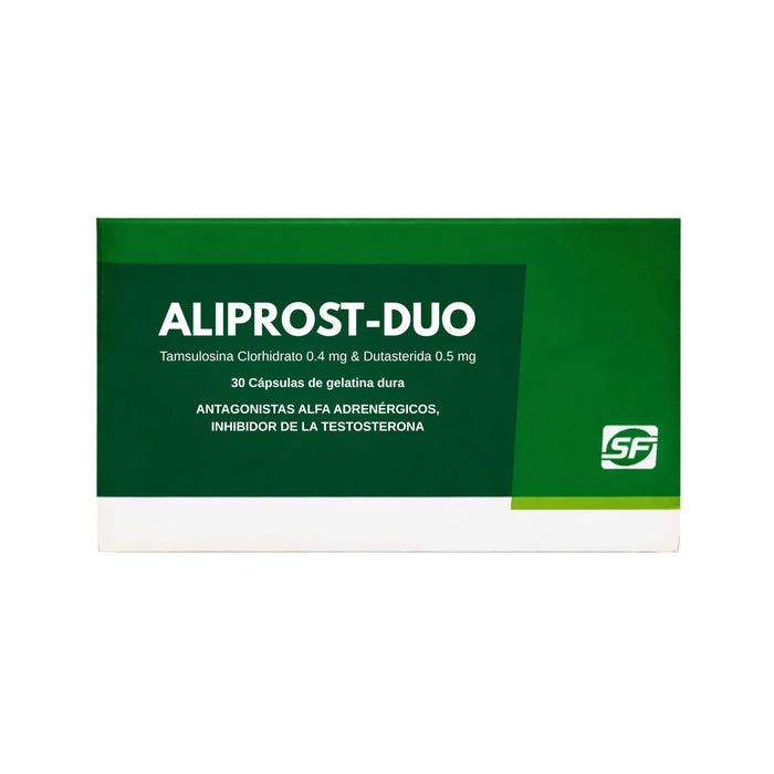 Aliprost-Duo Tamsulosina Dutasterida X Cápsula