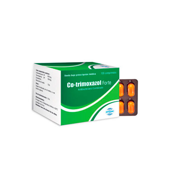 Cotrimoxazol Forte Sulfametoxazol 800Mg Y Trimetoprima 160Mg X Tableta