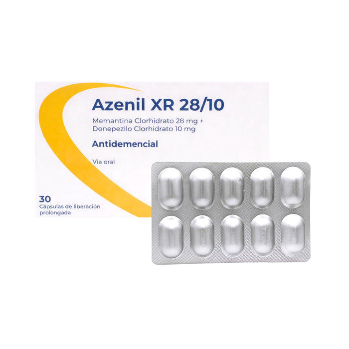 Azenil Xr 28/10Mg X Cápsula Liberación Prolongada