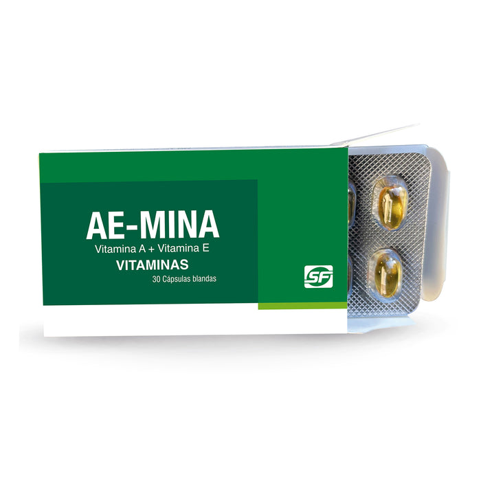 Ae-Mina X 30 Cap Blandas Vitaminas A E