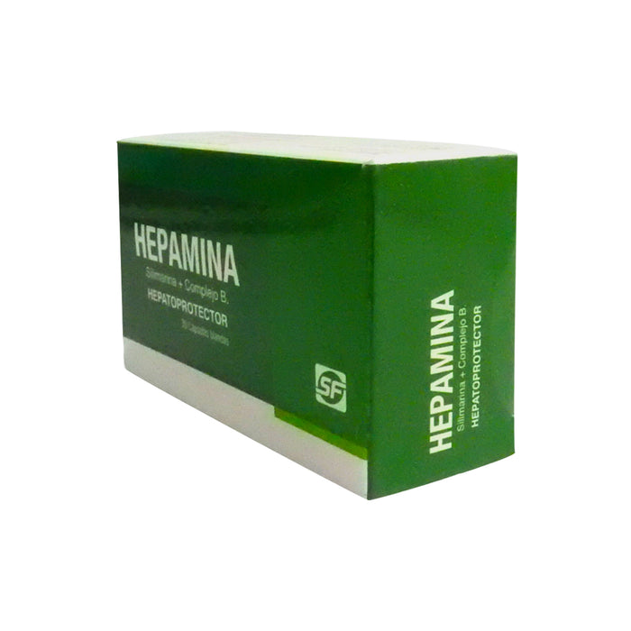 Hepamina X 30 Cap Blandas Silimarina Complejo B