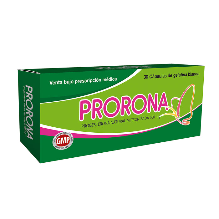 Prorona 200Mg X 30 Cap Blanda Progesterona