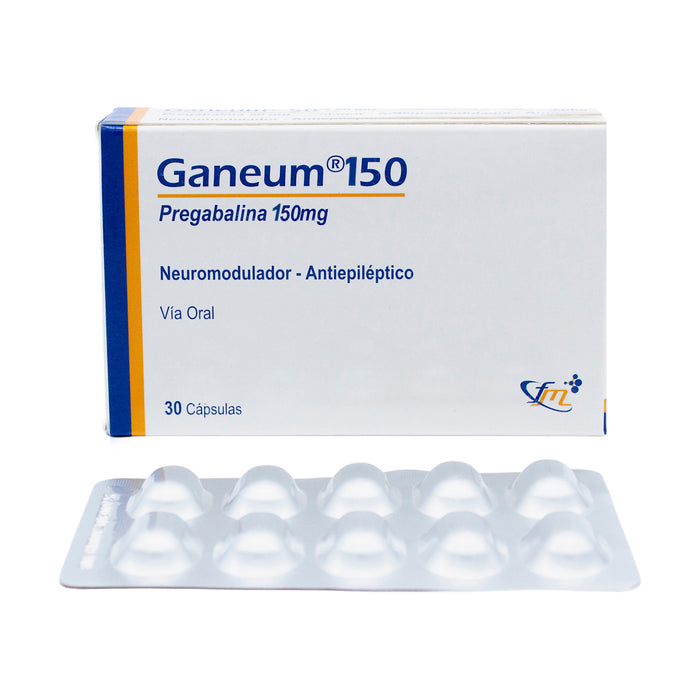 Ganeum 150Mg Pregabalina X Capsula