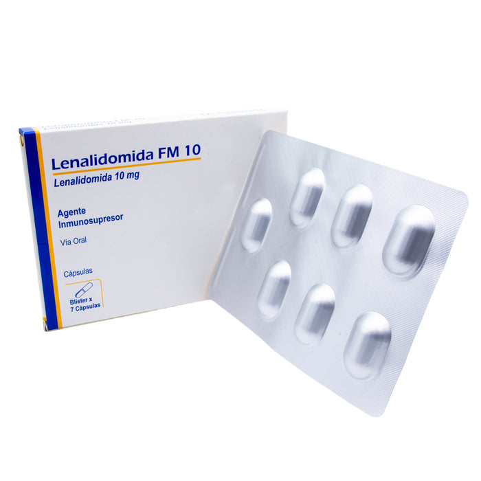 Lenalidomida Fm 10Mg X 7 Capsulas