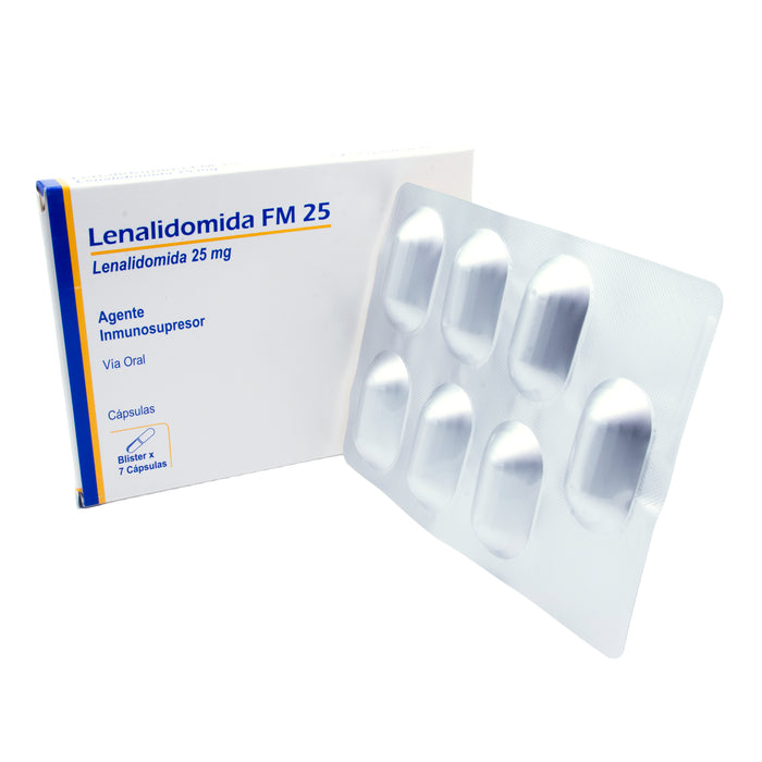 Lenalidomida Fm 25Mg X 7 Capsulas