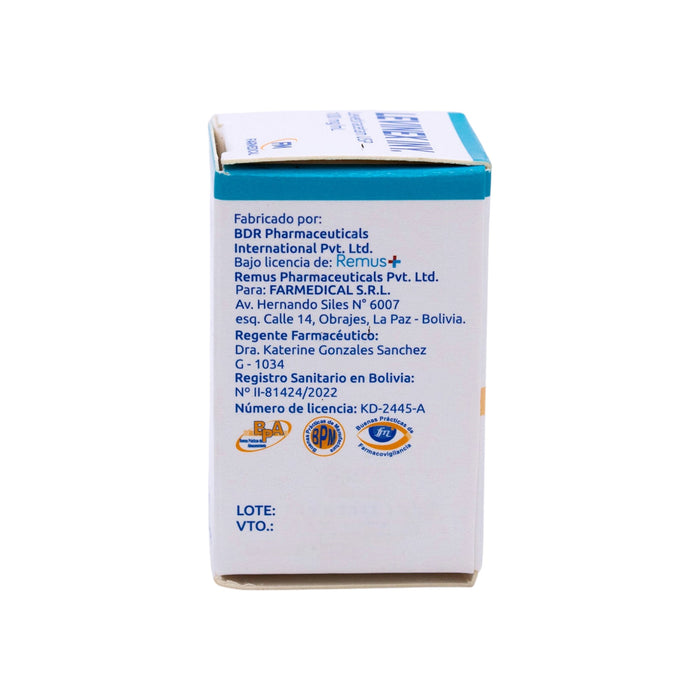 Levinex Levetiracetam 100Mg/Ml Intravenosa X Ampolla /5Ml