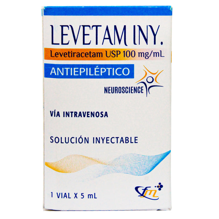 Levetam 100Mgml Levetiracetam Iv Ampolla X 5Ml