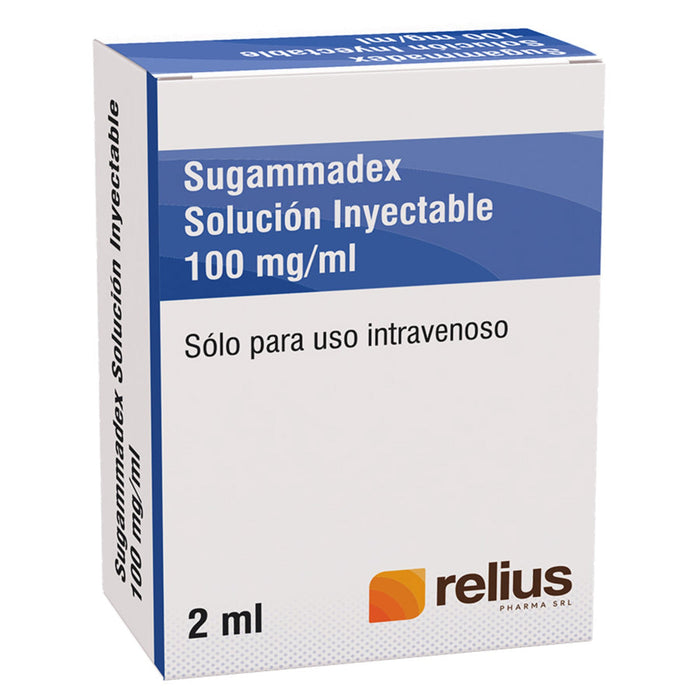 Sugammadex 100Mg Iv X 1 Ampolla/2Ml