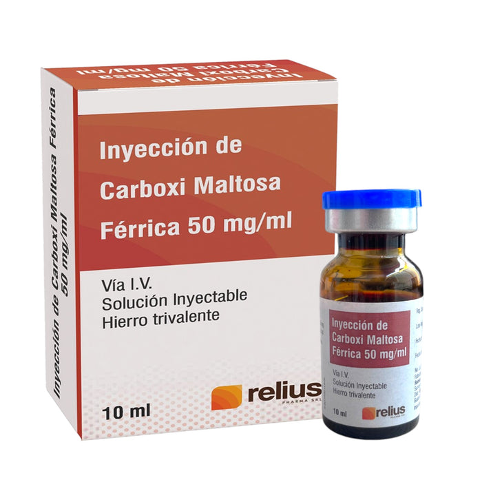 Carboxi Maltosa Férrica 500Mg Hierro X Ampolla