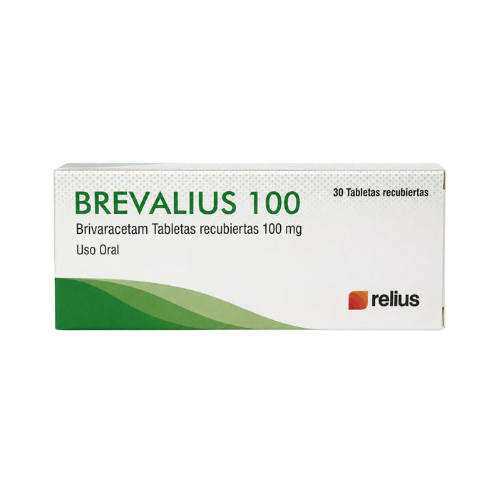 Brevalius 100Mg Brivaracetam X Comprimido