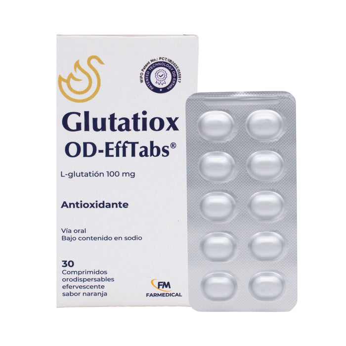 Glutatiox Od L-Glutatión 100Mg X Comprimido Efervescente