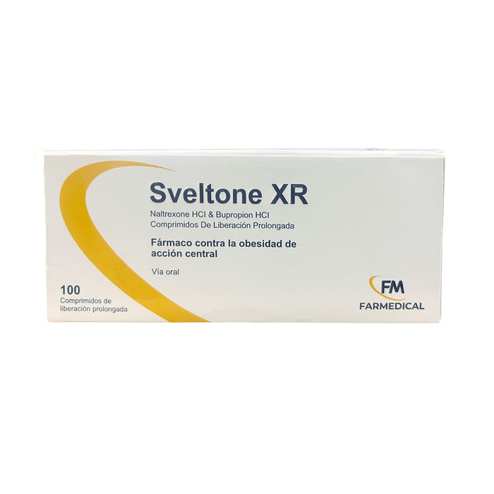 Sveltone Xr Naltrexone Bupropion X Comprimido De Liberación Prolongada