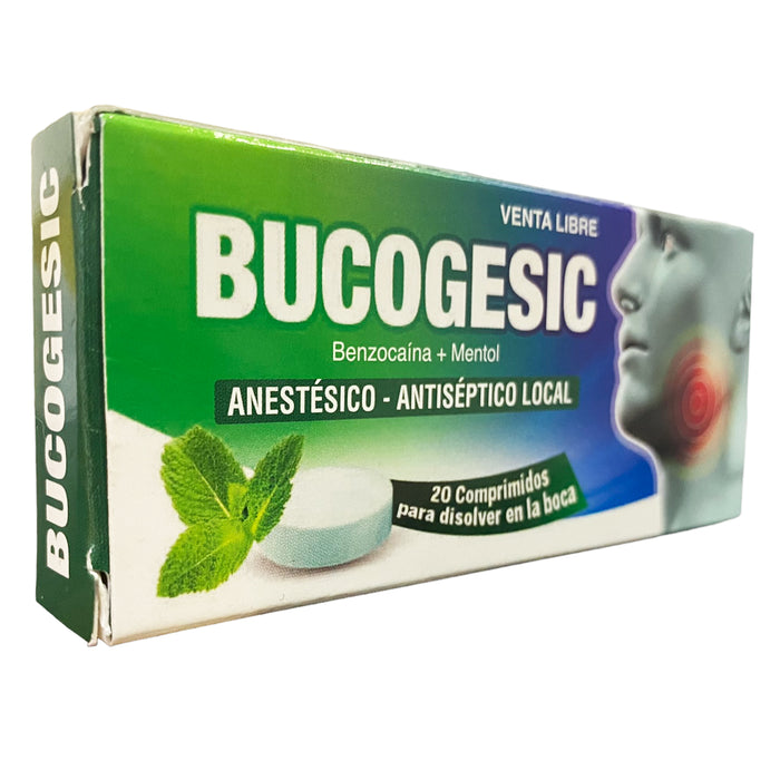 Bucogesic Benzocaina Mentol X Comprimido