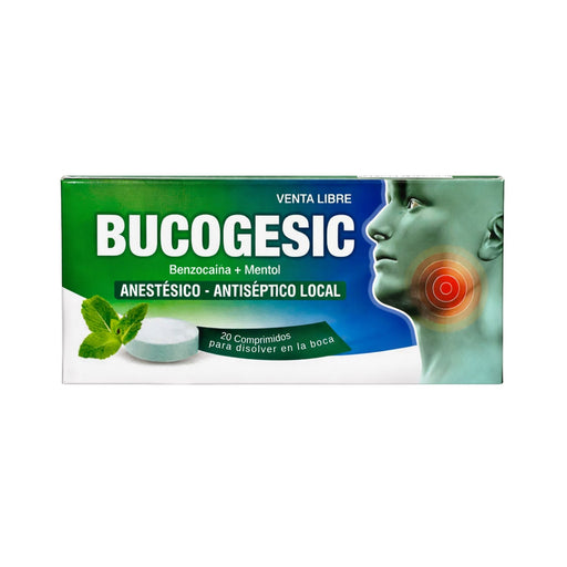 Bucogesic Benzocaina Mentol X Comprimido