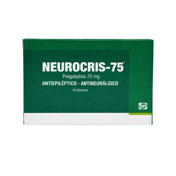 Neurocris Pregabalina 75 Mg X Cápsula