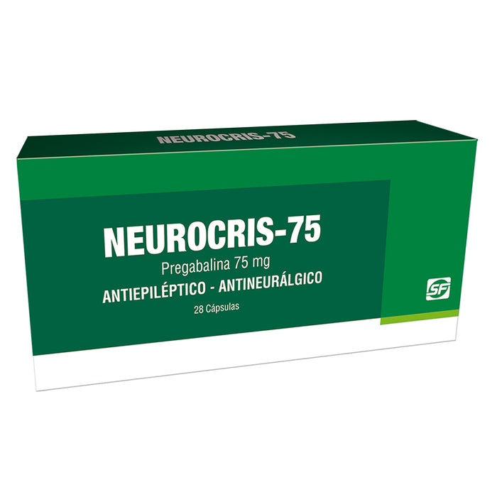 Neurocris 75Mg Pregabalina X Capsula