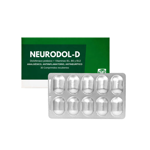 Neurodol-D Diclofenaco / Vitamina B1 B6 B12 X Comprimido