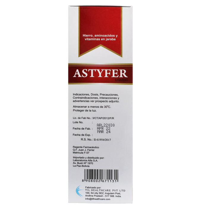 Astyfer Jarabe X 200Ml