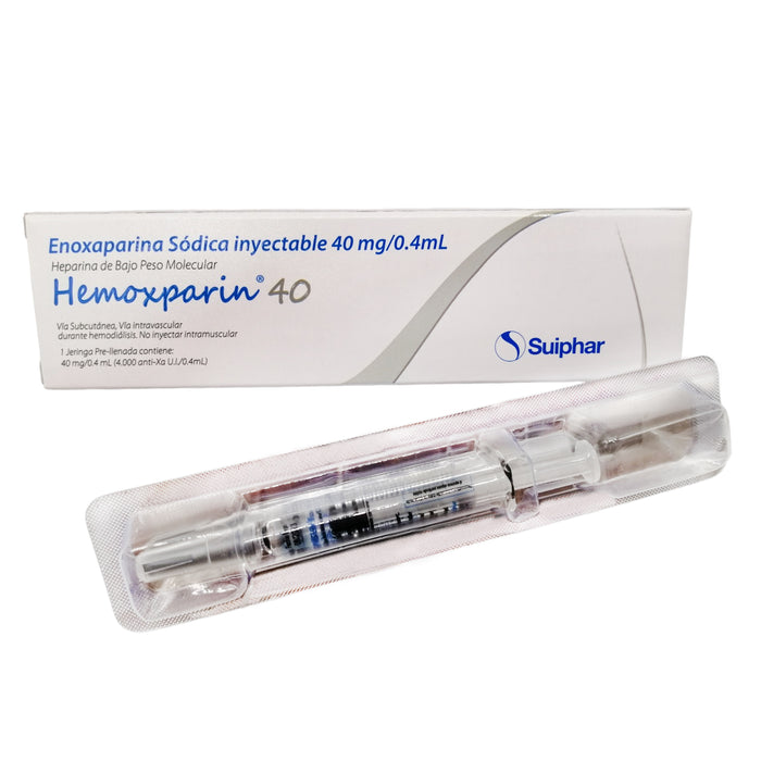Hemoxparin 40Mg Sc X 1 Jga Prell 0.4Ml Enoxaparina