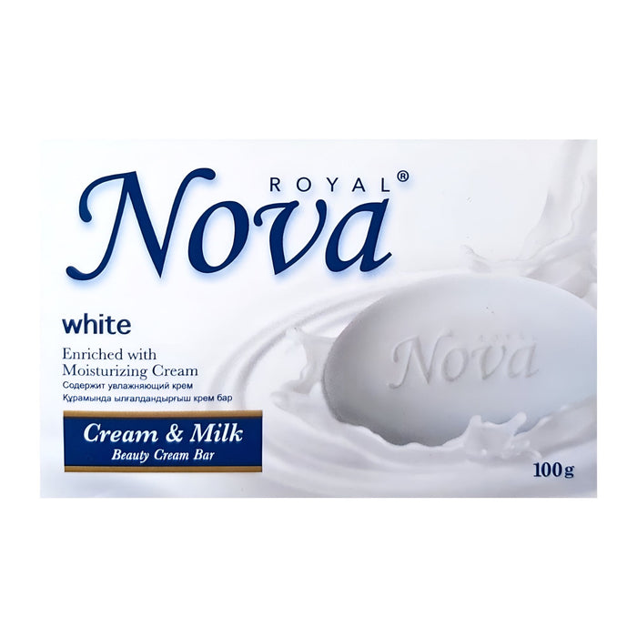Jabon Royal Nova White Cream & Milk X 100Gr
