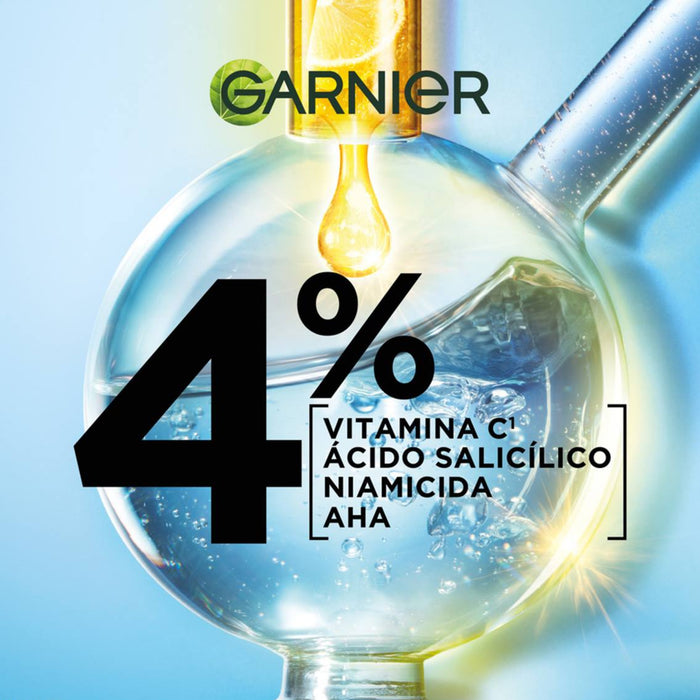 Combo Garnier Serum Anti Acné Express Aclara + Gel Limpiador Anti Acné