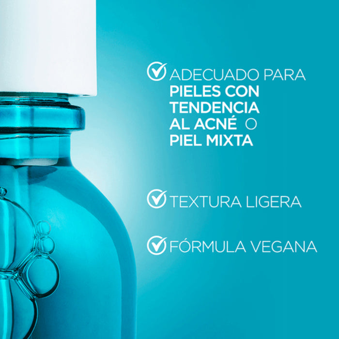 Combo Garnier Microexfoliante Aclara Anti Acné + Serum Anti Acné Express Aclara