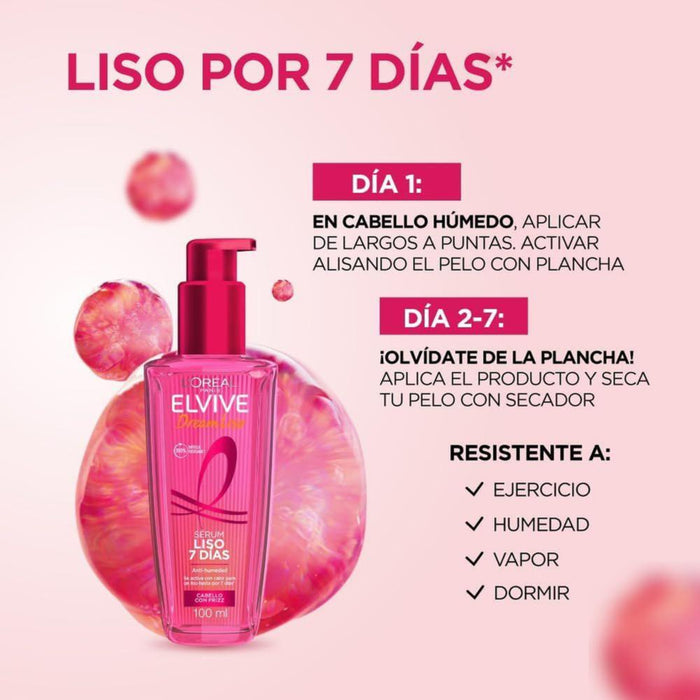 Combo Elvive Serum Capilar Dream Liso + Aceite Capilar Extraordinario