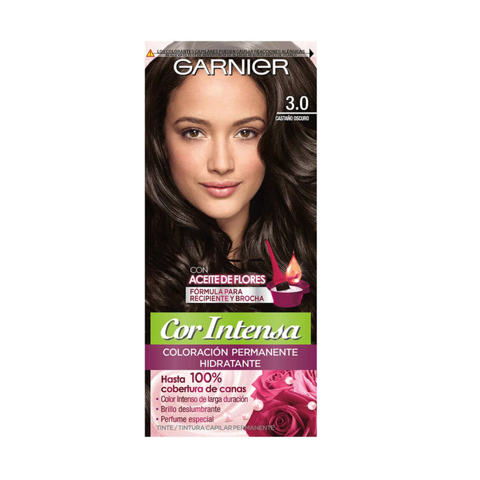 Combo Garnier Mascarilla de Reparación Coco + Tinte Nutrisse Castaño Oscuro
