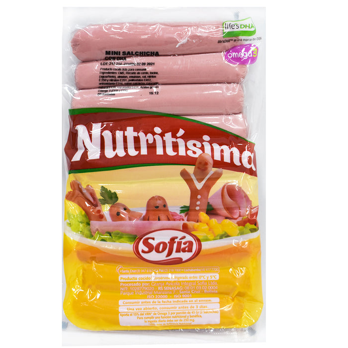 Mini Salchicha Frankfurt Sofía 20 Unidades