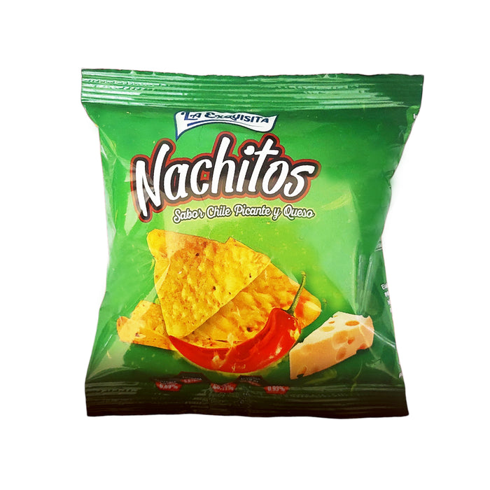 Nachitos La Exquisita Sabor Chile Picante Y Queso X 20G