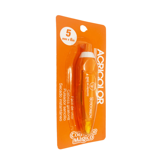 Corrector Mágico Acricolor Cinta 5Mm X 6M