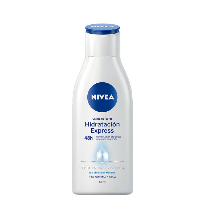 Crema Corporal Nivea Hidratación Express Piel Normal X 125Ml