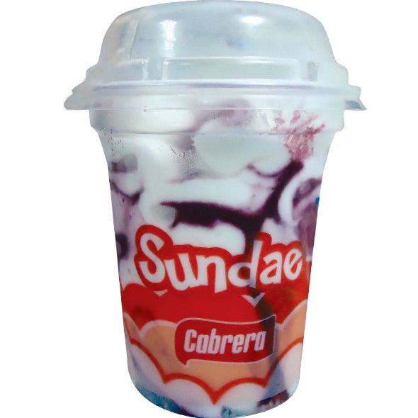 Cabrera Copa Sundae Helado X Unidad