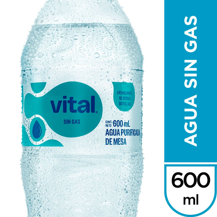Agua Vital Sin Gas X 600Ml