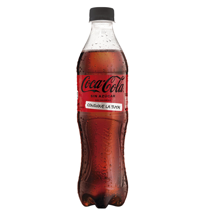 Coca Cola Sin Azúcar X 500Ml