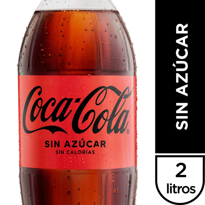 Coca-Cola Sin Azúcar X 2 L