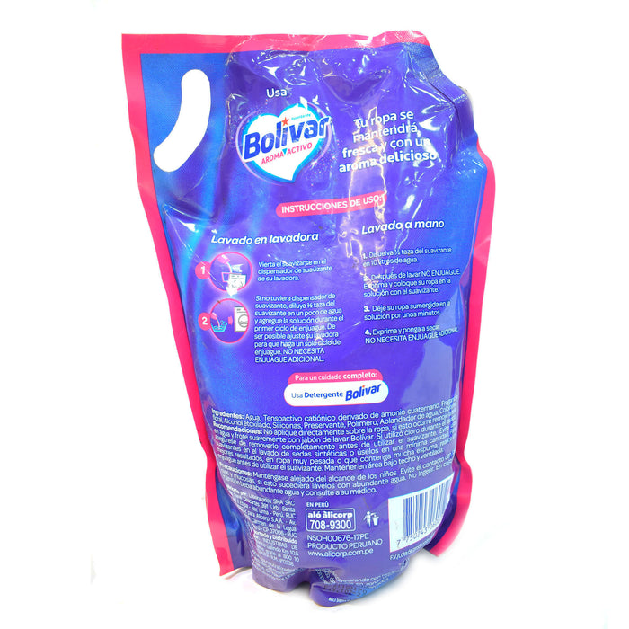 Suavizante Bolívar Suave Aroma Activo X 1.5 L