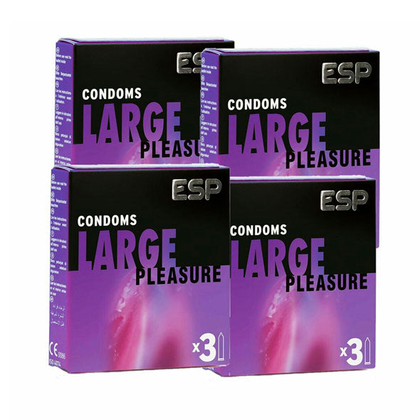 Preservativo Esp Feel Pleasure X 3 Unidades