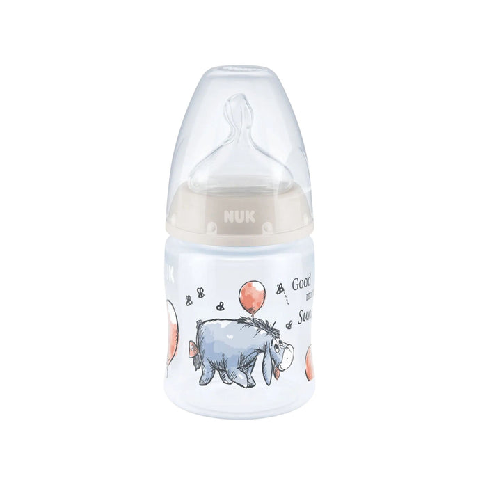 Mamadera Nuk First Choice Winnie The Pooh Gris X 150Ml