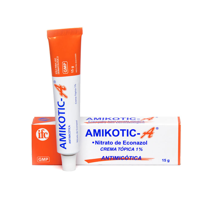 Amikotic-A 0.01 Crema Econazol Nitrato X 15G