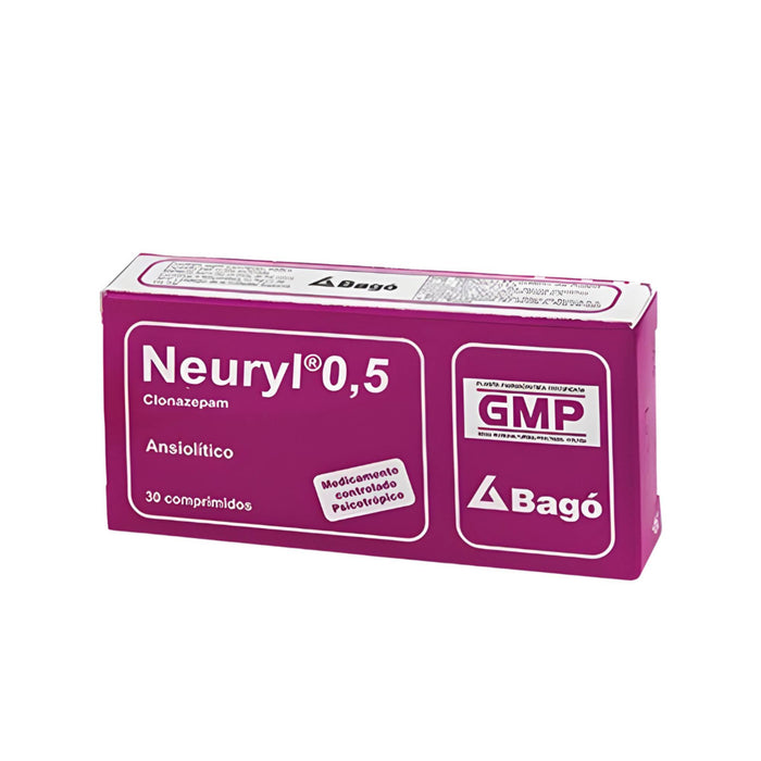 Neuryl 0.5Mg Clonazepam X Tableta