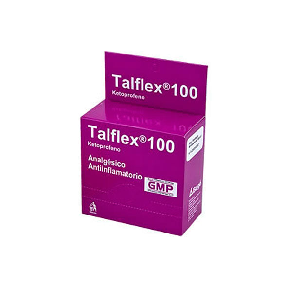 Talflex 100Mg Ketoprofeno X Tableta