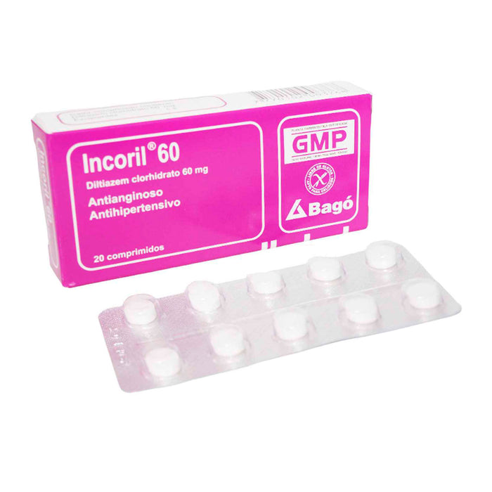 Incoril 60Mg Diltiazem X Tableta