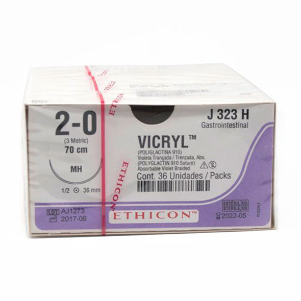 Poly Vicryl #2-0 C Ag 3.5Cm J323h