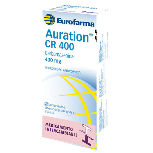 Auration Cr 400Mg Carbamazepina X Tableta